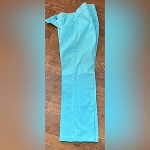 H&M like new light aqua sz8 boot cut pants